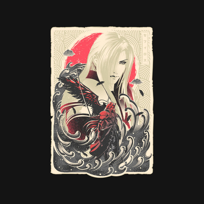 Great Wave Sephiroth-None-Glossy-Sticker-hypertwenty