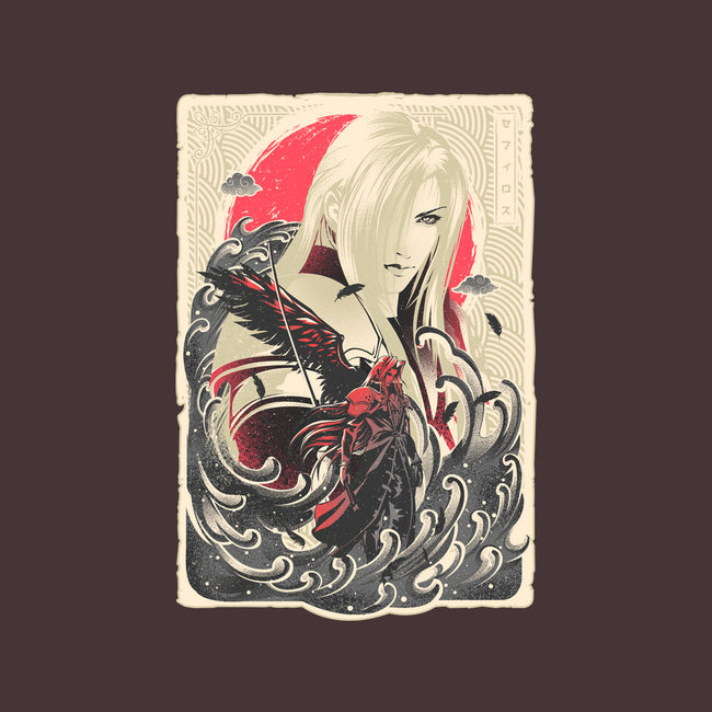 Great Wave Sephiroth-None-Polyester-Shower Curtain-hypertwenty