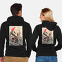 Great Wave Sephiroth-Unisex-Zip-Up-Sweatshirt-hypertwenty