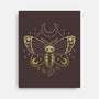 Deaths Head Moth-None-Stretched-Canvas-xMorfina