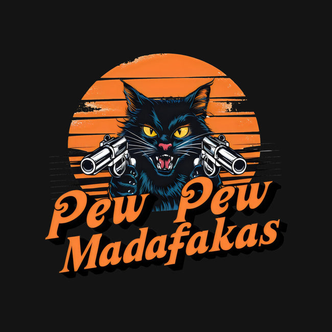 Pew Pew Cat-Mens-Basic-Tee-Cool Designs