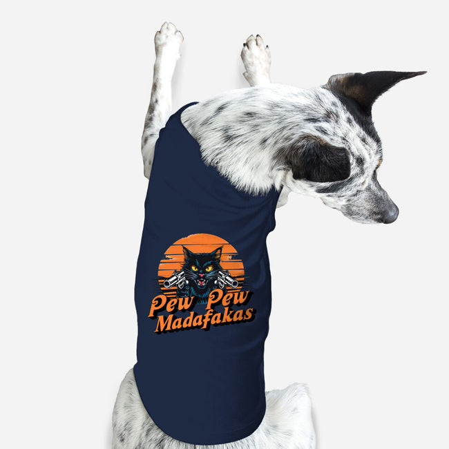 Pew Pew Cat-Dog-Basic-Pet Tank-Cool Designs