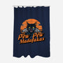 Pew Pew Cat-None-Polyester-Shower Curtain-Cool Designs