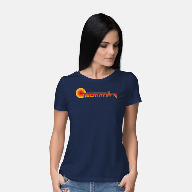 Vintage Wanderers-Womens-Basic-Tee-retrodivision