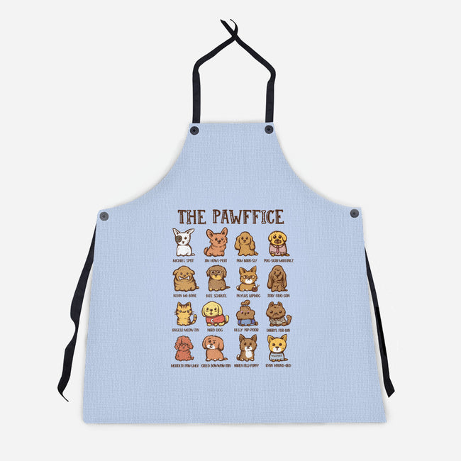 The Pawffice-Unisex-Kitchen-Apron-kg07