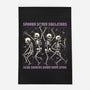 Spooky Skeletons Dance-None-Indoor-Rug-Studio Mootant