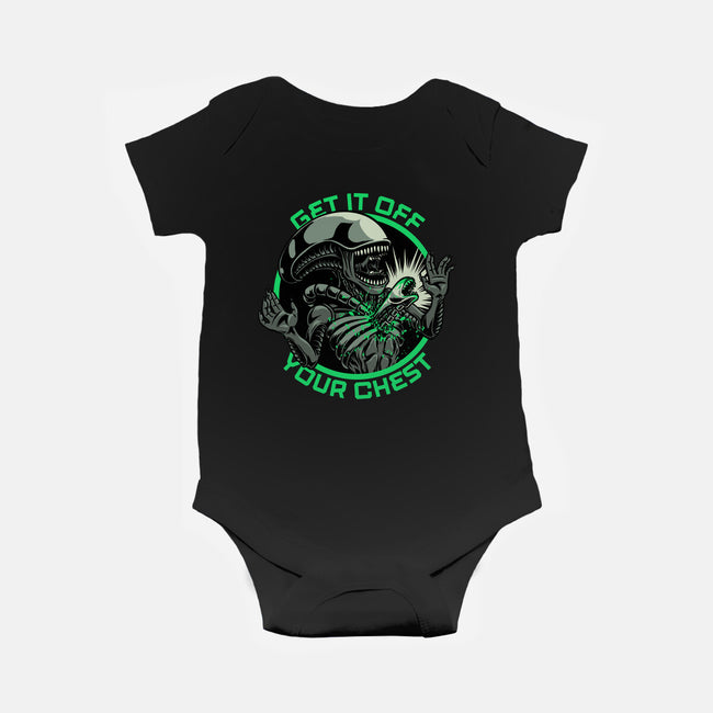 Alien Chest Therapy-Baby-Basic-Onesie-Studio Mootant