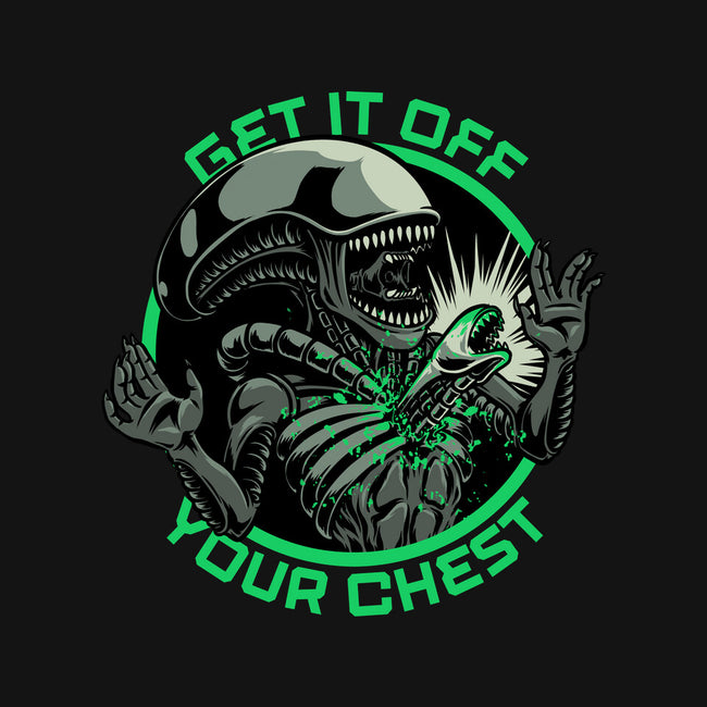 Alien Chest Therapy-Mens-Basic-Tee-Studio Mootant