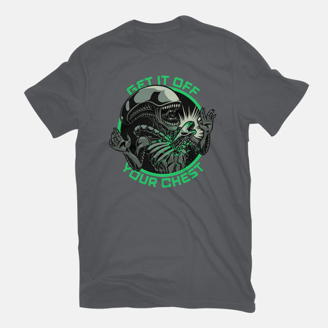 Alien Chest Therapy-Unisex-Basic-Tee-Studio Mootant