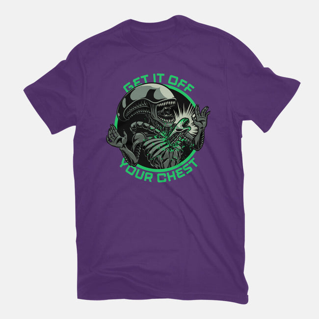 Alien Chest Therapy-Mens-Basic-Tee-Studio Mootant