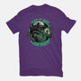 Alien Chest Therapy-Womens-Fitted-Tee-Studio Mootant