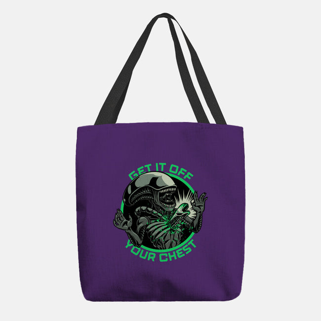 Alien Chest Therapy-None-Basic Tote-Bag-Studio Mootant