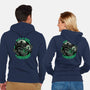 Alien Chest Therapy-Unisex-Zip-Up-Sweatshirt-Studio Mootant