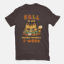 Fall Feline-Mens-Basic-Tee-kg07