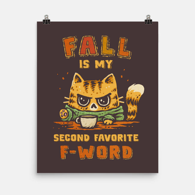 Fall Feline-None-Matte-Poster-kg07