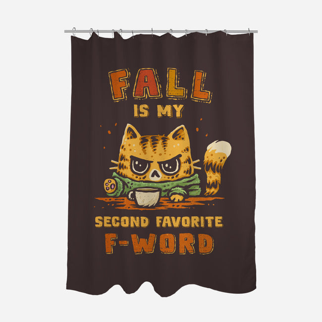 Fall Feline-None-Polyester-Shower Curtain-kg07