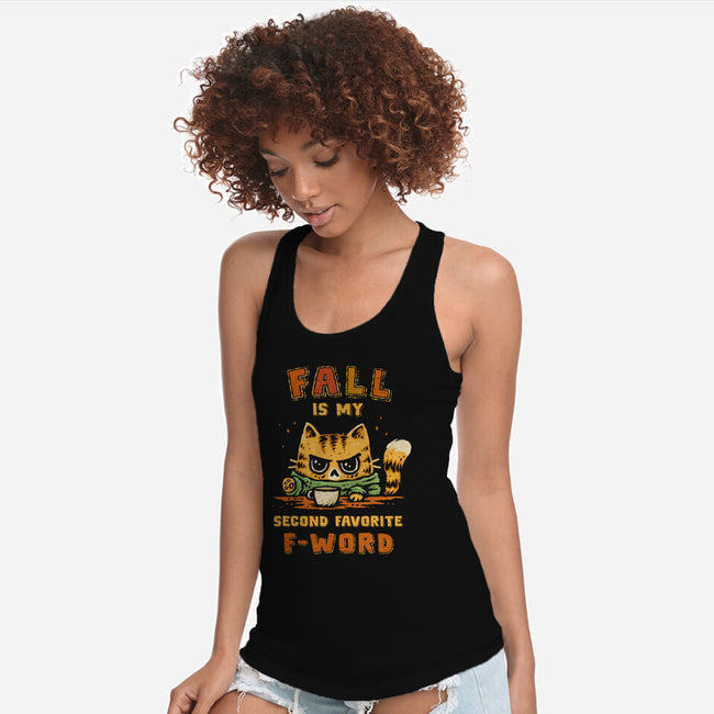 Fall Feline-Womens-Racerback-Tank-kg07