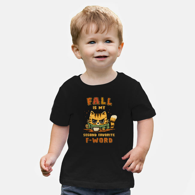 Fall Feline-Baby-Basic-Tee-kg07