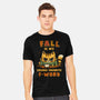 Fall Feline-Mens-Heavyweight-Tee-kg07