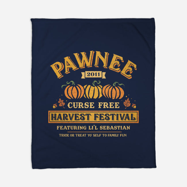 Pawnee Vintage Harvest Festival-None-Fleece-Blanket-kg07