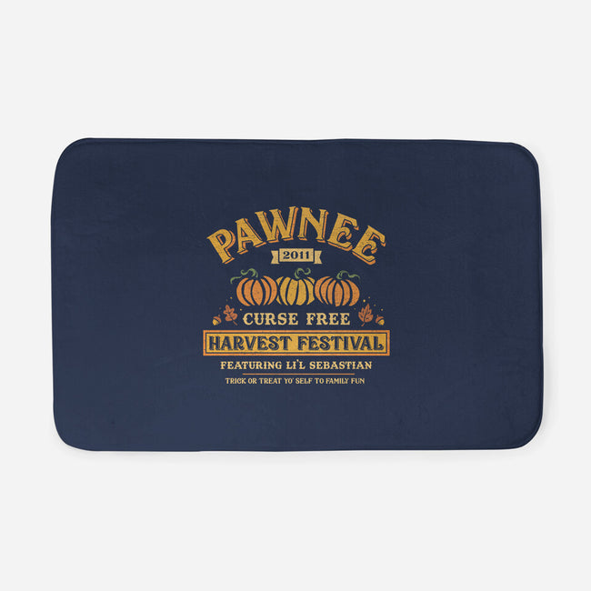 Pawnee Vintage Harvest Festival-None-Memory Foam-Bath Mat-kg07