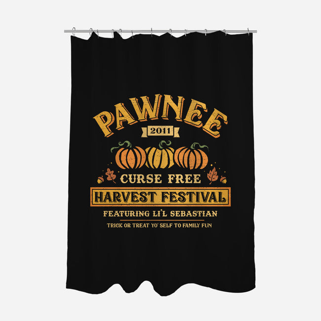 Pawnee Vintage Harvest Festival-None-Polyester-Shower Curtain-kg07