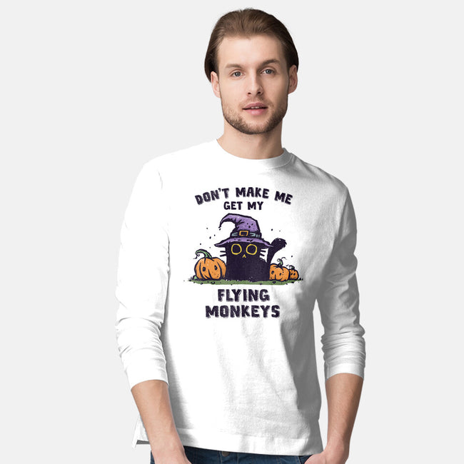 Get My Flying Monkeys-Mens-Long Sleeved-Tee-kg07