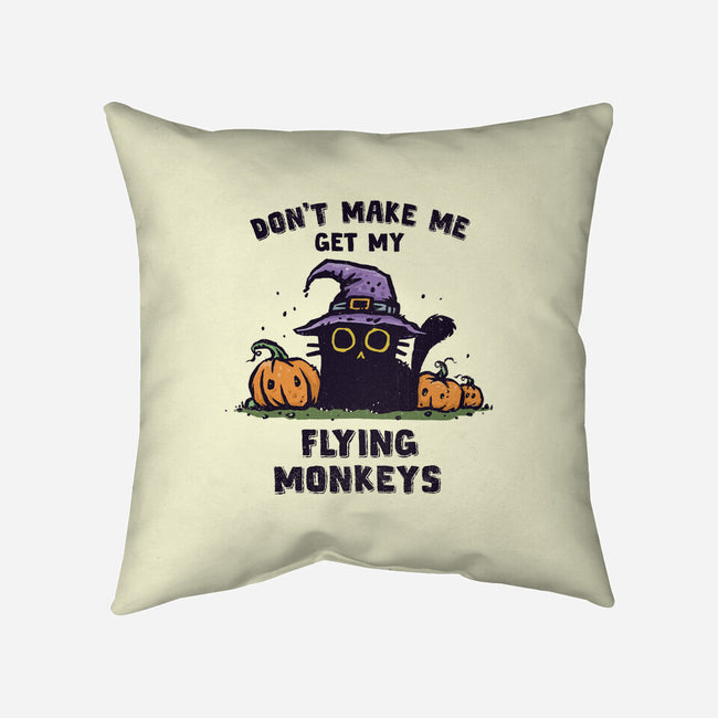 Get My Flying Monkeys-None-Removable Cover-Throw Pillow-kg07