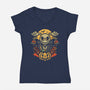 Fall Jack-Womens-V-Neck-Tee-jrberger