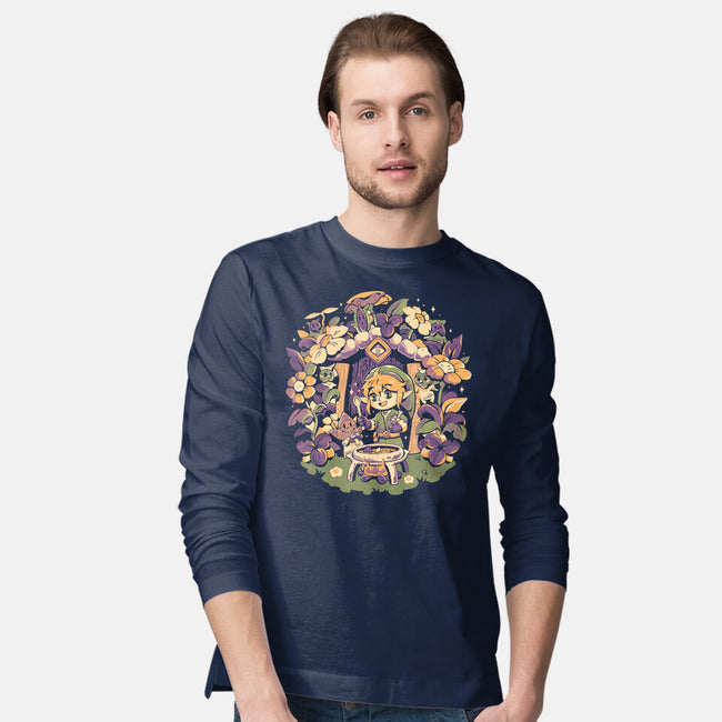 Brave Garden-Mens-Long Sleeved-Tee-eduely