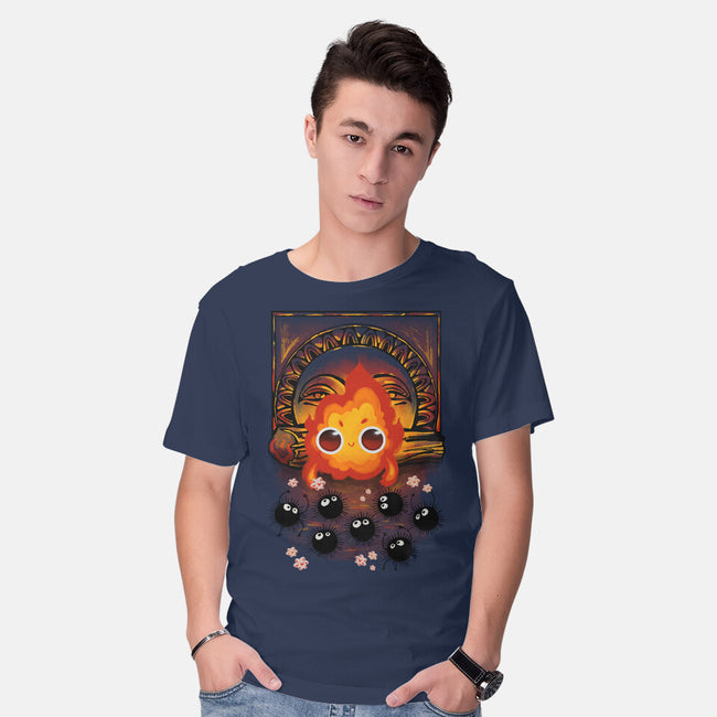 Angry Little Demon-Mens-Basic-Tee-ricolaa