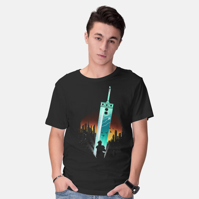 Buster Sword-Mens-Basic-Tee-dandingeroz