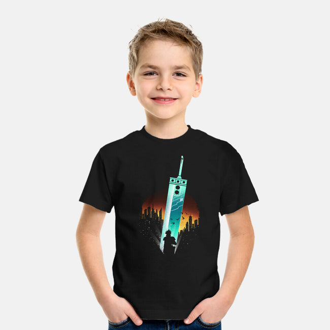 Buster Sword-Youth-Basic-Tee-dandingeroz