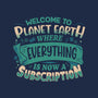 Everything Is A Subscription-None-Memory Foam-Bath Mat-rocketman_art