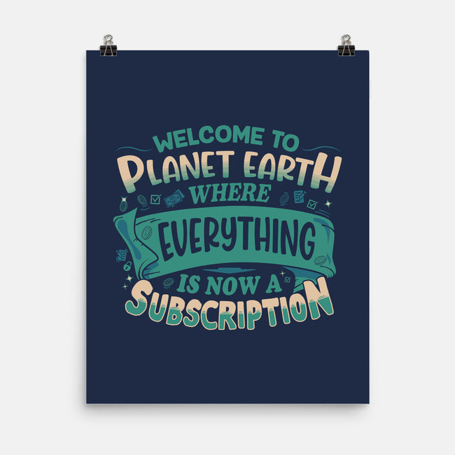 Everything Is A Subscription-None-Matte-Poster-rocketman_art