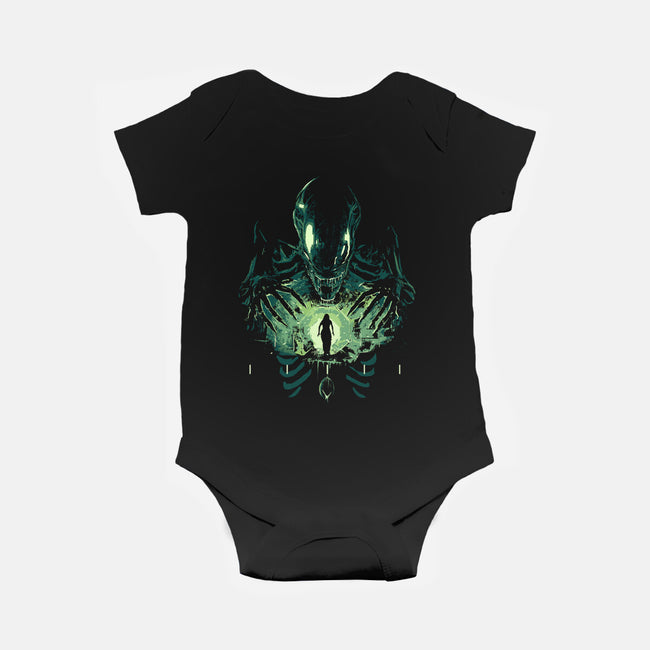 Xenomorph Return-Baby-Basic-Onesie-IKILO