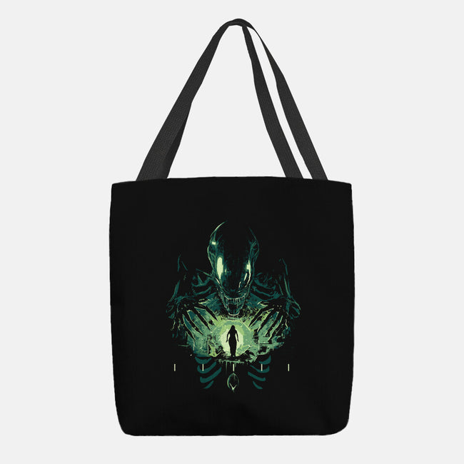 Xenomorph Return-None-Basic Tote-Bag-IKILO