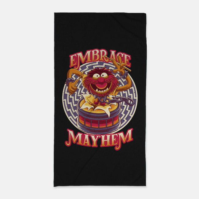 Embrace Mayhem-None-Beach-Towel-rmatix