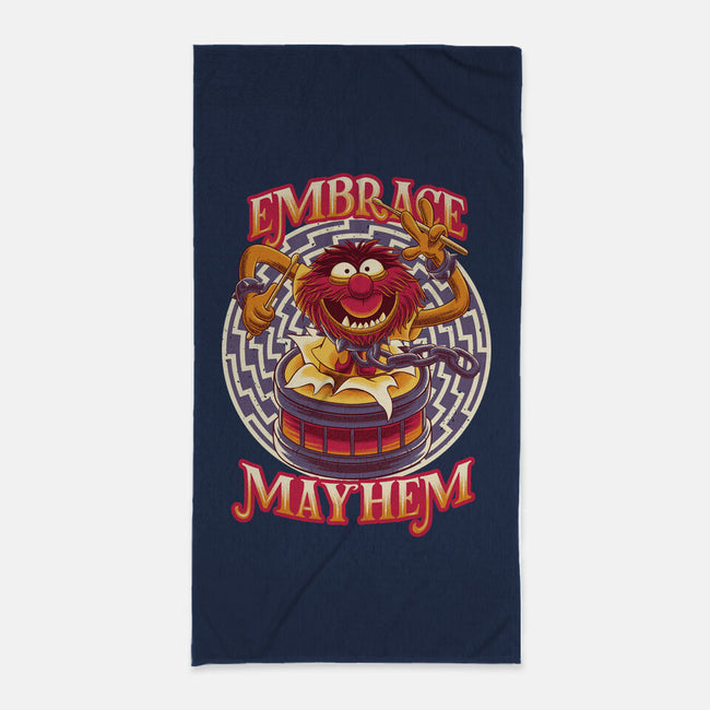 Embrace Mayhem-None-Beach-Towel-rmatix