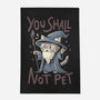 You Shall Not Pet-None-Indoor-Rug-Arigatees