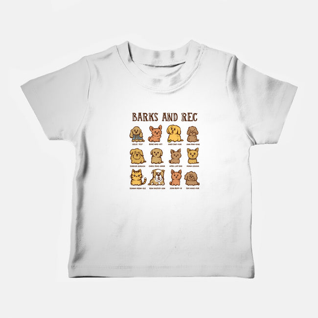 Barks And Rec-Baby-Basic-Tee-kg07