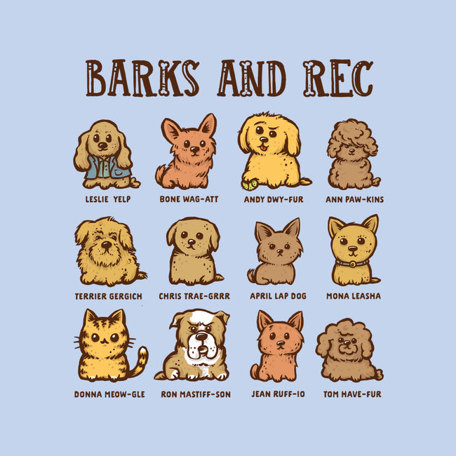 Barks And Rec-Mens-Long Sleeved-Tee-kg07