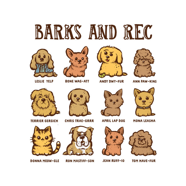 Barks And Rec-Mens-Long Sleeved-Tee-kg07