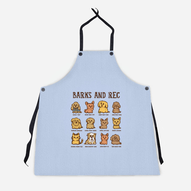 Barks And Rec-Unisex-Kitchen-Apron-kg07