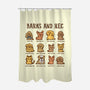 Barks And Rec-None-Polyester-Shower Curtain-kg07