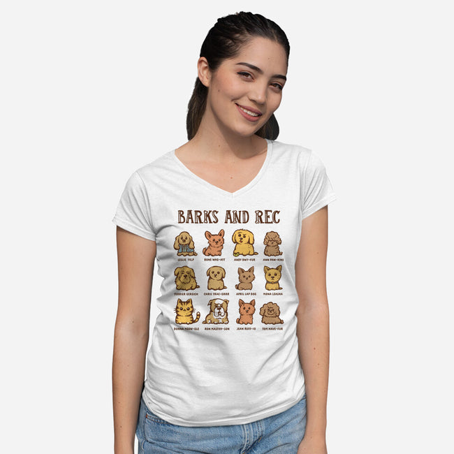 Barks And Rec-Womens-V-Neck-Tee-kg07