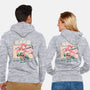 Crossing Hanami-Unisex-Zip-Up-Sweatshirt-Estudio Horta