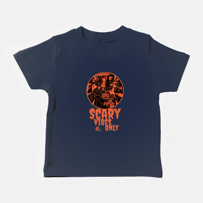 Scary Vibes Only-Baby-Basic-Tee-imisko