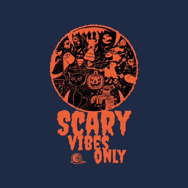 Scary Vibes Only-None-Glossy-Sticker-imisko