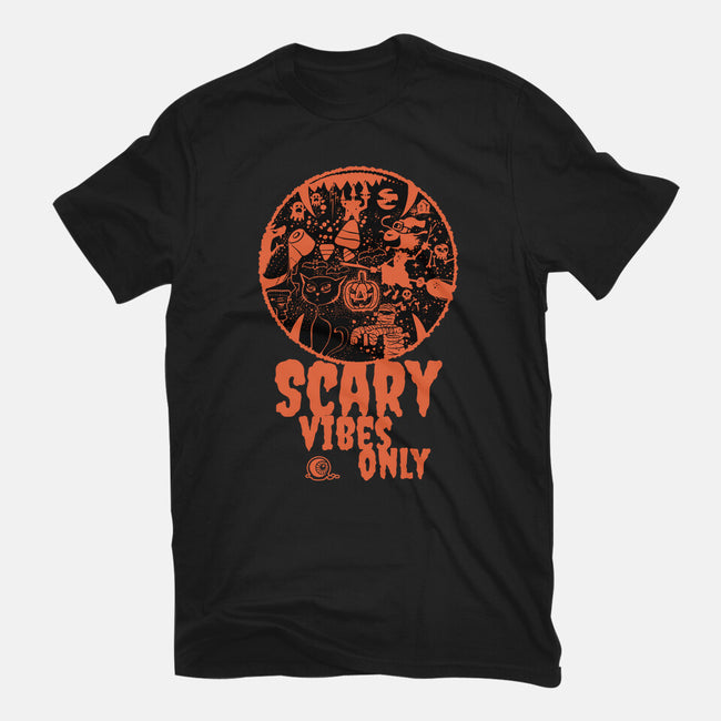 Scary Vibes Only-Mens-Basic-Tee-imisko